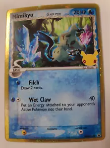 Pokémon SWSH136 Mimikyu Celebraciones Promo Holo Raro VLP - Imagen 1 de 2