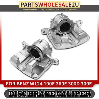 2x Front Brake Caliper for Mercedes-Benz E300 1995 190E 1986-1987 260E 1987-1989 - Image 1 of 4