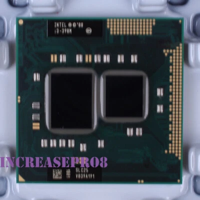 Intel Core i3-390M Processor 2.5/2.66 GHz SLC25 Socket G1 CPU 35W  - Image 1 of 4