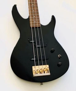 Aria Pro II VAB-500 Vanguard Black Electric Bass Guitar Used Shipping From Japan - Picture 1 of 4