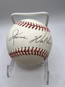 Jerome Walton firmato autografo National League Bill White Baseball Cubs 89 ROY - Foto 1 di 4