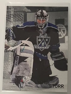 1999-00 ITG Be A Player Millennium Signature Series Auto Jamie Storr #123 Kings - Picture 1 of 2