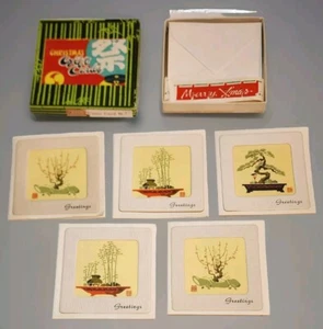 Vintage Weihnachtsfeiertag Neujahr Karten Umschläge China 50er Jahre Ephemera Sammlerstück  - Bild 1 von 12