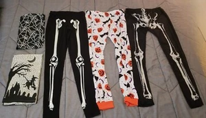 Halloween Damen Pyjamahose (Med), Skelett Legging (sm & med), (3) Tischsets - Bild 1 von 5