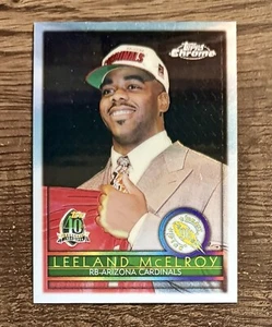 1996 Topps Chrome Leeland McElroy #161 Rookie RC - Picture 1 of 1