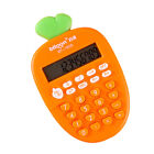  Portable Electronic Calculator Solar Computer Keychain Carrot