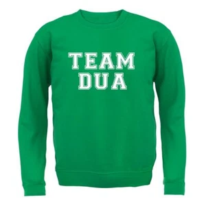 Team Dua - Kids Hoodie / Sweater - Music Pop Tour Musician Gig Festival Singer - Picture 1 of 20