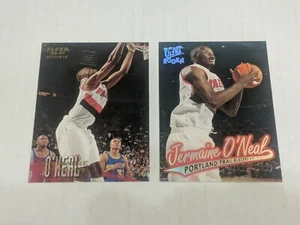 2 verschiedene JERMAINE O'NEAL Rookie Karten! Portland Trailblazers! Indiana Pacers! - Bild 1 von 3