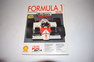 FORMULA 1 86/87 FRANCISCO SANTOS PROGRAM / MAGAZINE IN SPANISH (WBA28) - Picture 1 of 2