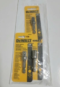 Dewalt DW2542 Rapid Load Socket Adapter 3/8" Socker Head - 3 Pack - Picture 1 of 3