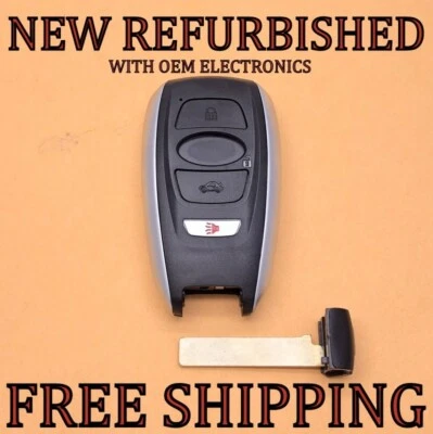 NEW SMART KEYLESS PROXIMITY REMOTE FOB FOR 15-18 SUBARU LEGACY OUTBACK HYQ14AHC - Image 1 of 4