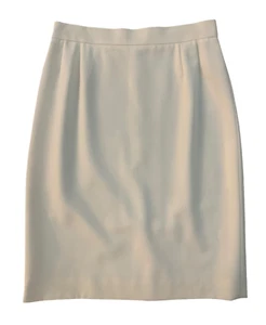 Falda de lana crema Escada Margaretha Ley para mujer talla 40 (10 EE. UU.) de colección Alemania - Imagen 1 de 9