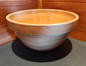 AREND BALSTER'S STORES SCOTCH GROVE, IOWA 9.5" STONEWARE BOWL - Picture 1 of 12