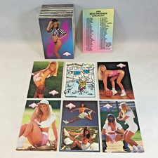 BENCH WARMER SERIES 1 (1992) Complete Base Card Set of 120 Different Model Cards