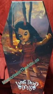 Mezco Toyz The Return of The Living Dead Dolls Devilish Doll Sin Masks Eyes Cape - Picture 1 of 13