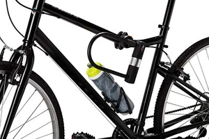 SERRATURA BICI HEAVY DUTY CON CAVO 6 PIEDI BLOCCO A U RESISTENTE ALLE INTEMPERIE - Foto 1 di 5