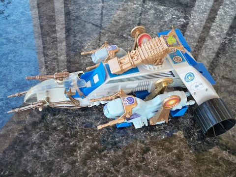 Captain Power CPT Mobile Sky Bike Launcher Vehicle Mattel 1986 CUSTOM MADE BIKES Cover