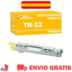 Toner BROTHER TN-12 Amarillo Compatible - Non Oem - TN12, TN 12, TN12Y - Imagen 1 de 1