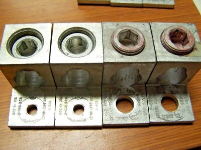 😉 4) BOLSA MECÁNICA ALUMINIO 2-600 MCM LOTE DE 4 Foto 1 de 4