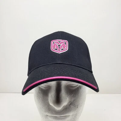 Nueva gorra de béisbol Dodge negra y rosa OSFM - sin etiquetas Foto 1 de 4