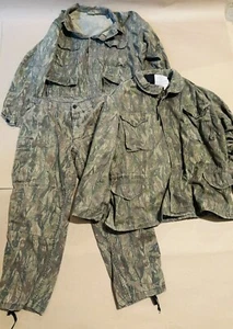 Vintage Rothco BDU Jacket/Pants & M65 Field Jacket Mens XL Smokey Branch Camo - Picture 1 of 15