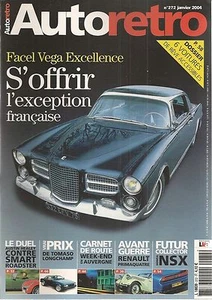 AUTO RETRO 272 FACEL EXCELLENCE DE TOMASO LONGCHAMP RENAULT PRIMAQUATRE HOND NSX - Imagen 1 de 2