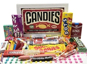 RETRO CANDY YUM Assortimento di caramelle classiche vecchio stile vintage per compleanno - Foto 1 di 5