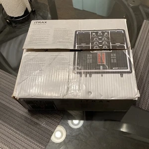 Consola Mezcladora de DJ Gemini iTrax iPod de colección (NEGRA) - ¡Probada y funciona! CAJA ABIERTA - Imagen 1 de 12