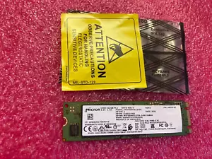 NEW MICRON M.2 1300 SSD 512GB MTFDDAV512TDL HP: L56531-001 922975-001 - Picture 1 of 3