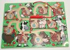 Melissa & Doug Magnetic Wand Number Maze Apple Farm STEM Counting Wood Toy