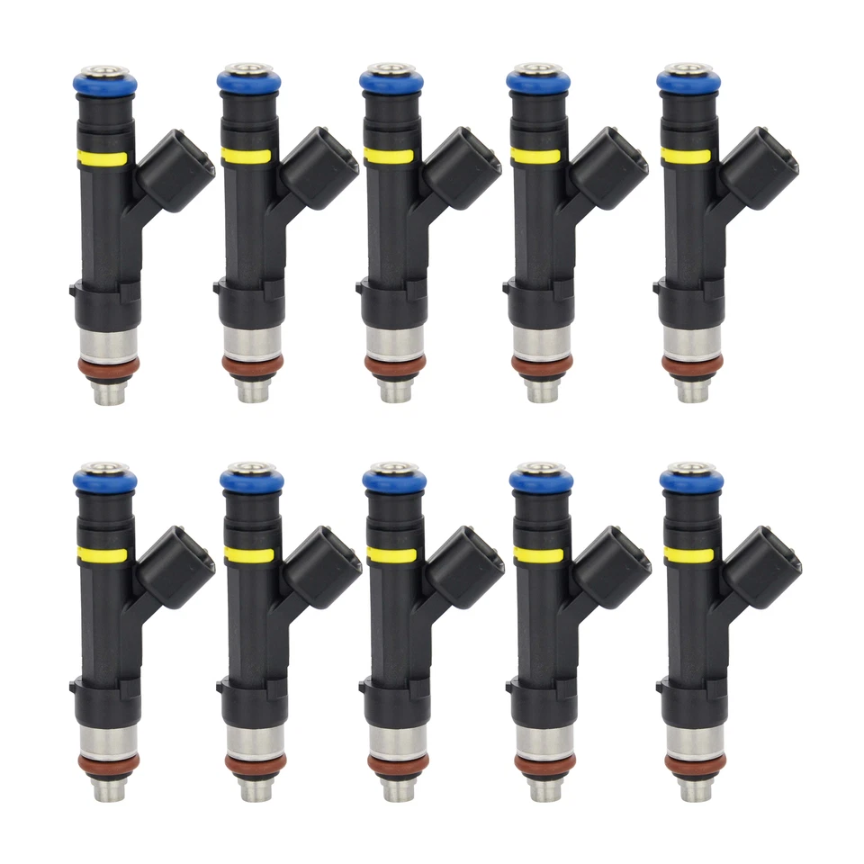Inyectores de combustible 10 piezas para Ford F-450 F-550 Super Duty 16-2019 F-650 F-750 FJ1521 Foto 1 de 4