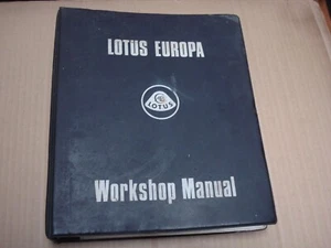 Lotus Europa Workshop Manual - Foto 1 di 8