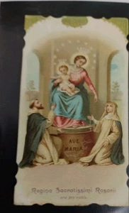 POMPEI SANTINO REGINA SACRATISSIMI ROSARII CON PREGHIERA EDIZIONE GUERRA-BARI - Foto 1 di 2
