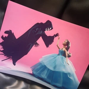 Princess Barbie Grim Reaper Halloween Print Wall Art Goth Party Pictures 8.5x11" - Picture 1 of 6