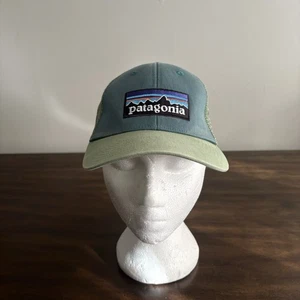 Patagonia Baseballmütze Kappe Erwachsene OSFA grün blau Druckknopflasche M4 - Bild 1 von 8