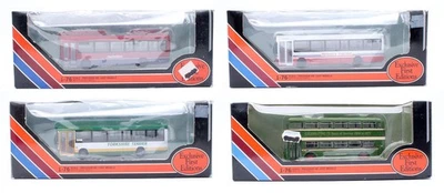 EFE ':76' SCALE LOT OF 4 ASSORTED PLAXTON POINT DENNIS DART/DOUBLE DECKER BUSES - Image 1 of 4
