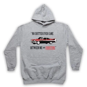 CHRISTINE NO SHITTER PLYMOUTH FURY HORROR ADULTS UNISEX HOODIE - Picture 1 of 11