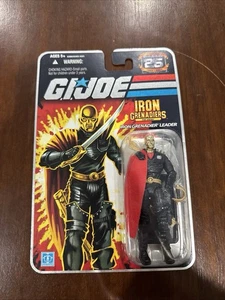 Destro Iron Grenadier Leader G.I. Joe 3.75" HASBRO 25th Anniversary New Sealed - Picture 1 of 4