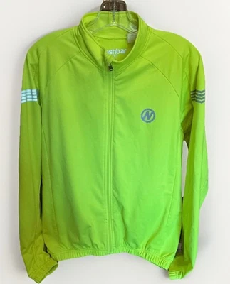 Rogelli Core Wind Mens Cycling Jacket Neon Yellow M In Good Condition, Stains - Image 1 of 4