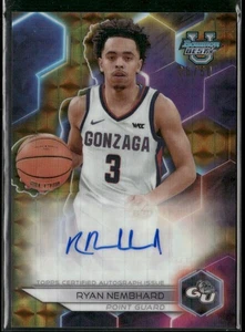 Autógrafo Ryan Nembhard 2023-24 Bowman's Best Gold/50 Gonzaga RC - Imagen 1 de 2