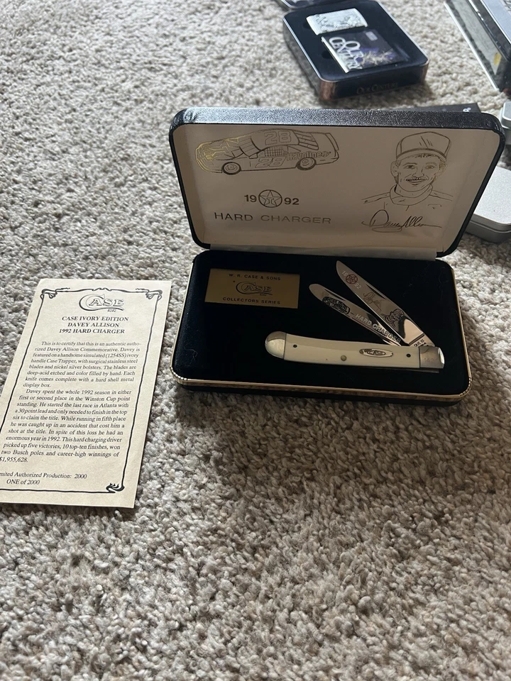 Cargador duro vintage Case XX “1992 DAVEY ALLISON” XXXX/2000 Foto 1 de 1