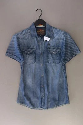 ✅ QS by s.Oliver camicetta per uomo taglia 46, S rigato blu di cotone ✅ - Immagine 1 di 4