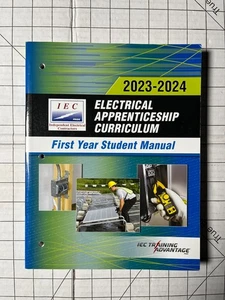 IEC Electrical Apprenticeship Curriculum: 1st year Student Manual 2023-2024 PB - Picture 1 of 4