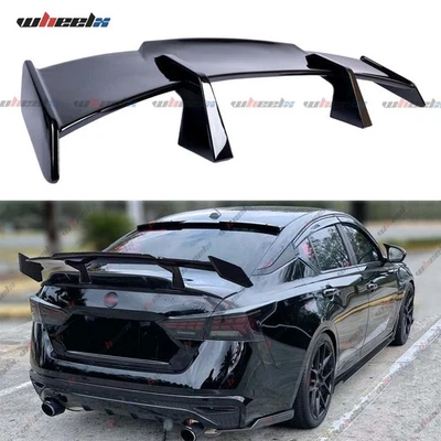 For Nissan Altima 58'' Rear Trunk Spoiler Wing Racing Pro Style JDM Matte Black - Image 1 of 4