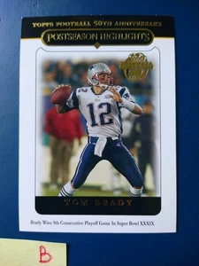 2005 Topps Highlights Tom Brady #360 New England Patriots - Picture 1 of 2