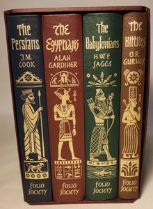 FOLIO SOCIETY EMPIRES OF THE ANCIENT NEAR EAST - 4 VOLS IN SLIPCASE SET - Picture 1 of 9