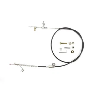 Lokar KD-2AODU Fits Ford/AOD Black Kickdown Cable - Picture 1 of 4