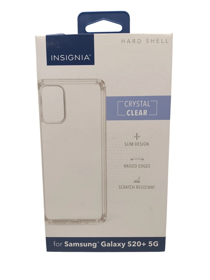 Insignia- Hard Shell Case for Samsung Galaxy S20 5g - Clear