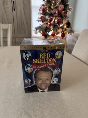 1997 Red Skelton A Legend of Laughter 5 VHS Collector Series Boxed Set Sealed - Image 1 of 4