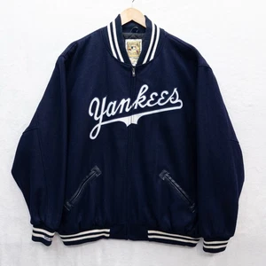 VINTAGE AUTHENTIC NY YANKEES DUGOUT JACKET MITCHELL NESS 3XL 56 RARE  - Picture 1 of 6